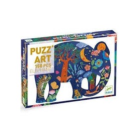 Puzzle Art Elephant Djeco