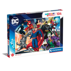 Puzzle 104 pièces - DC Comics